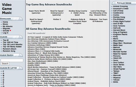Video Games Music Free Download .